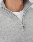 Half-Zip Grey