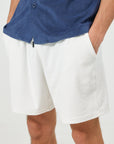 Terry Shorts Classic White