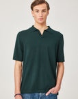 Merino Polo Green