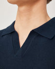 Merino Polo Navy