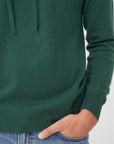 Cashmere Hoodie Green