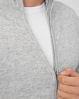 Full-Zip Grey